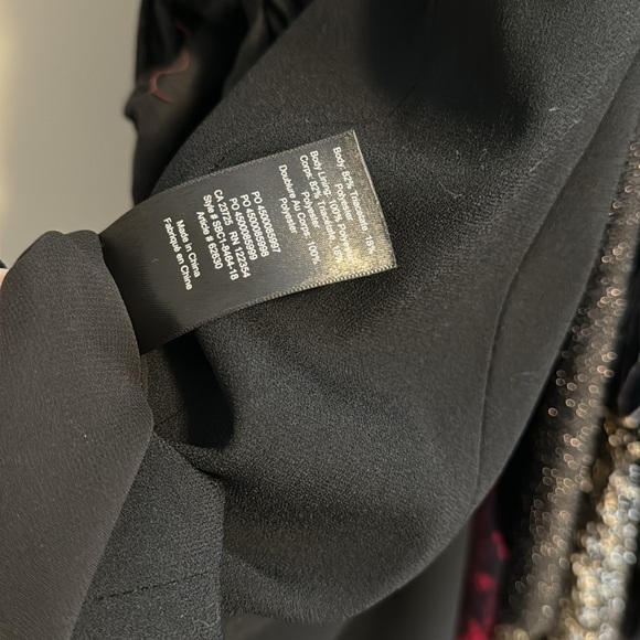 Aritzia Babaton Dress Size 0 Black - Picture 5 of 5